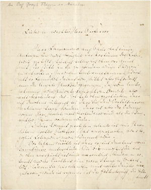 Lot 2387, Auction  113, Wagner, Cosima, Brief 1886