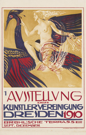 Lot 3616, Auction  113, Rössler, Paul Otto, 1. Ausstellung der Künstlervereinigung Dresden