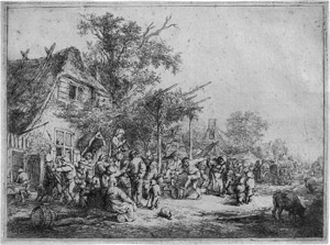 Lot 5188, Auction  113, Ostade, Adriaen van, Der Tanz unter der Laube
