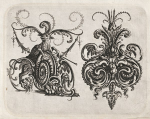 Lot 6297, Auction  113, Jamnitzer, Christoph, Phantastischer Kopf; Zwei phantastische Gebilde 