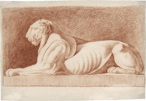 Lot 6379, Auction  113, Bouchardon, Edme - Umkreis, Ägyptischer Löwe, liegend