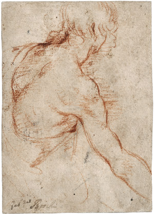 Lot 6638, Auction  113, Boschi, Fabrizio, Rückenstudie eines jungen Mannes