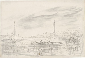 Lot 6845, Auction  113, Ziem, Félix, Venezianische Lagune