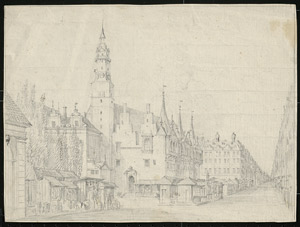 Lot 6956, Auction  113, Platzer, Josef, Das Rathaus in Breslau