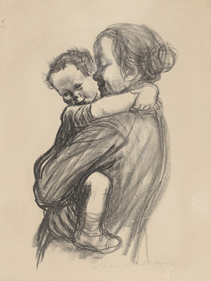 Lot 7255, Auction  113, Kollwitz, Käthe, Mutter mit Jungen