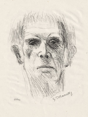 Lot 7296, Auction  113, Marcks, Gerhard, Selbstbildnis von vorn