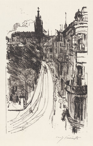 Lot 8330, Auction  113, Corinth, Lovis, Straße in Königsberg