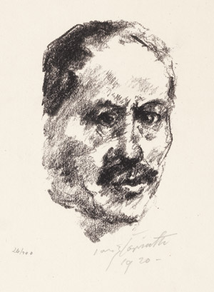 Lot 8332, Auction  113, Corinth, Lovis, Selbstbildnis