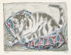 Lot 8336, Auction  113, Dix, Otto, Katze