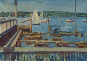 Lot 8394, Auction  113, Hübner, Ulrich, Landungsbrücke Wannsee