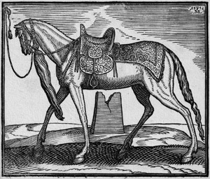 Lot 5126, Auction  114, Lorch, Melchior, Türkisches Pferd mit reich verziertem Sattel