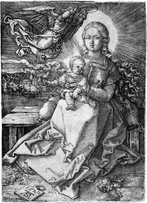Lot 5386, Auction  114, Dürer, Albrecht, Maria von einem Engel gekrönt
