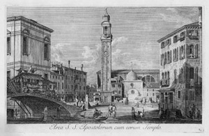 Lot 5524, Auction  114, Visentini, Antonio, Area S. S. Apostolorum cum eorum Templo