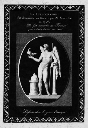 Lot 5592, Auction  114, Senefelder, Alois, La Lithographie