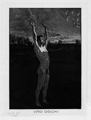 Lot 5614, Auction  114, Klinger, Max, "Und doch!"