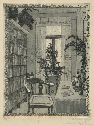 Lot 5628, Auction  114, Wöhler, Hermann, Mein Zimmer