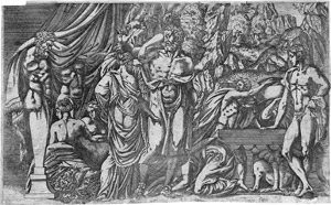 Lot 5702, Auction  114, Fantuzzi, Antonio, Herkules lässt sich als Frau verkleiden