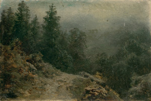 Lot 6061, Auction  114, Piepenhagen, August Friedrich, Gebirgslandschaft mit schmalem Steig