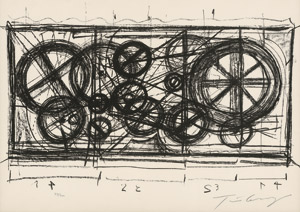 Lot 7052, Auction  114, Tinguely, Jean, Requiem pour une feuille morte