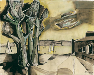 Lot 7316, Auction  114, Kliemann, Carl-Heinz, "Am Ufer"