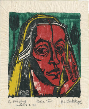 Lot 8032a, Auction  114, Böckstiegel, Peter August, Hanna ("Meine Frau")