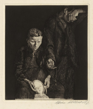 Lot 8157, Auction  114, Kollwitz, Käthe, Zertretene (Arme Familie)