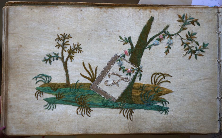 Lot 2584, Auction  115, Stammbuch, der Caroline Barsekow aus Kloster Zinna