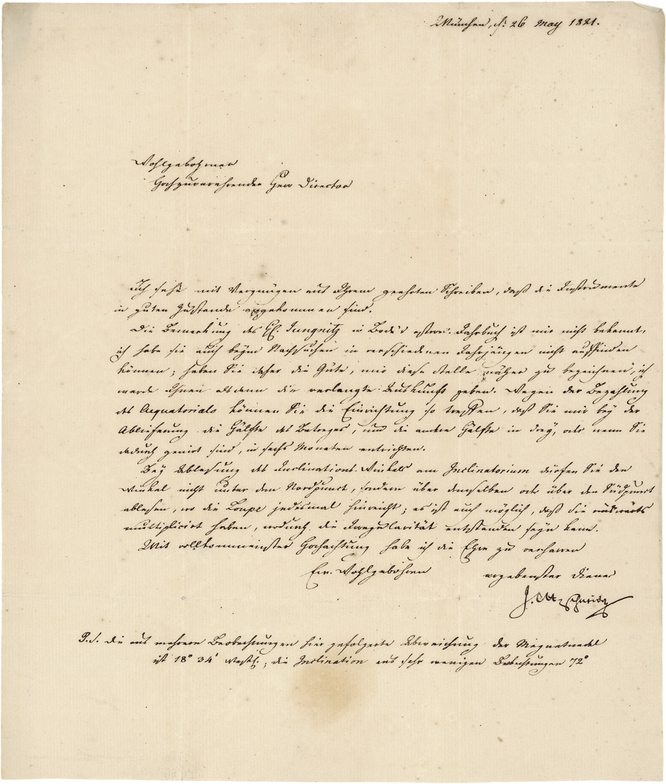 Lot 2673, Auction  115, Utzschneider, Joseph von, Konvolut Briefe