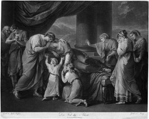 Lot 5291, Auction  115, Kininger, Vincenz Georg, Der Tod der Alceste