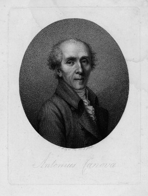 Lot 5296, Auction  115, Merz, Jakob, Porträt des Bildhauers Antonio Canova