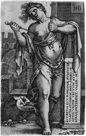 Lot 5449, Auction  115, Beham, Hans Sebald, Lukretia