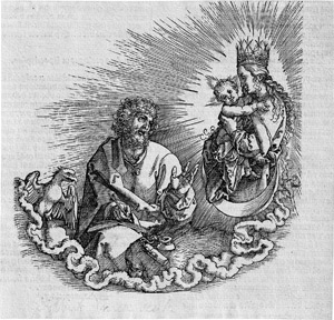 Lot 5495, Auction  115, Dürer, Albrecht, Die Jungfrau erscheint Johannes