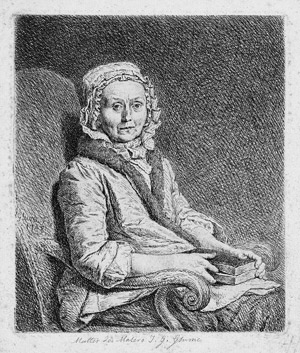 Lot 5527, Auction  115, Glume, Johann Gottlieb, Die Mutter des Künstlers