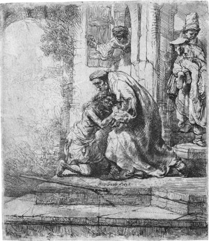 Lot 5633, Auction  115, Rembrandt Harmensz. van Rijn, Die Rückkehr des verlorenen Sohnes