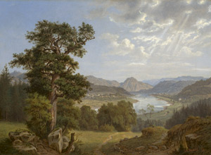 Lot 6039, Auction  115, Doerell, Ernst Gustav, Das Elbtal bei Aussig