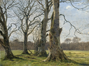 Lot 6119, Auction  115, Milton Jensen, Carl, Birken im Frühling