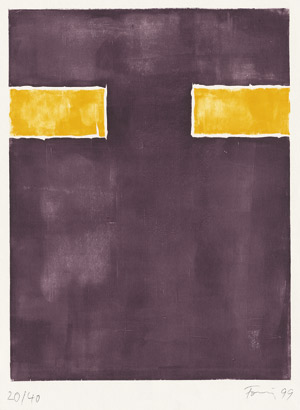 Lot 7076, Auction  115, Förg, Günther, Ohne Titel