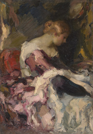 Lot 7254, Auction  115, Looschen, Hans, Rastende junge Tänzerin