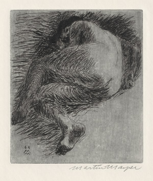 Lot 7279, Auction  115, Mayer, Martin, 10 Kaltnadelarbeiten