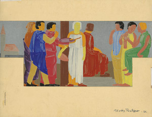 Lot 7285, Auction  115, Melzer, Moriz, Figurengruppe