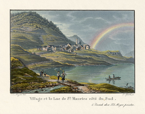 Lot 131, Auction  116, Meyer, Johann Jakob, Souvenirs de Saint Maurice 