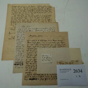 Lot 2634, Auction  116, Presl, Karl B., 3 Briefe