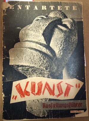 Lot 3195, Auction  116, Entartete Kunst, Führer durch die Ausstellung