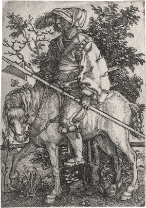 Lot 5473, Auction  116, Beham, Barthel, Hellebardier zu Pferd