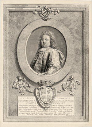 Lot 5522, Auction  116, Edelinck, Gérard, Bildnis des Grafen Kaunitz
