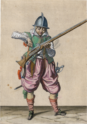 Lot 5532, Auction  116, Gheyn II, Jacques de - nach, Musketiere und Pikeniere
