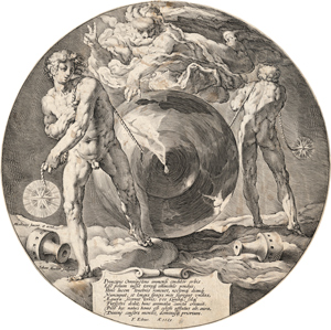 Lot 5631, Auction  116, Muller, Jan Harmensz., Die Schöpfung der Welt - Titelblatt der Folge