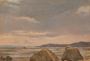 Lot 6078, Auction  116, La Cour, Janus, Eine felsige Küstenlandschaft