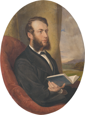 Lot 6350, Auction  116, Stöckler, Emanuel, Bildnis eines Mannes mit Buch 