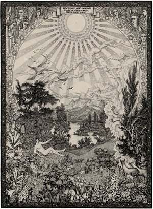 Lot 6900, Auction  116, Wöhler, Hermann, Die Erschaffung der Erde